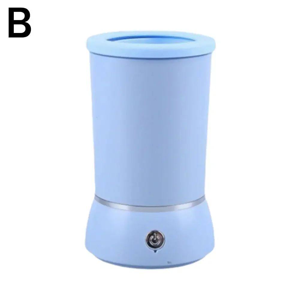 Electric Paw Cleaner Cup with Rotating Brushes for Dogs and Cats