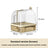 Cage-Mounted Bird Bath Basin with Optional Sensor Version