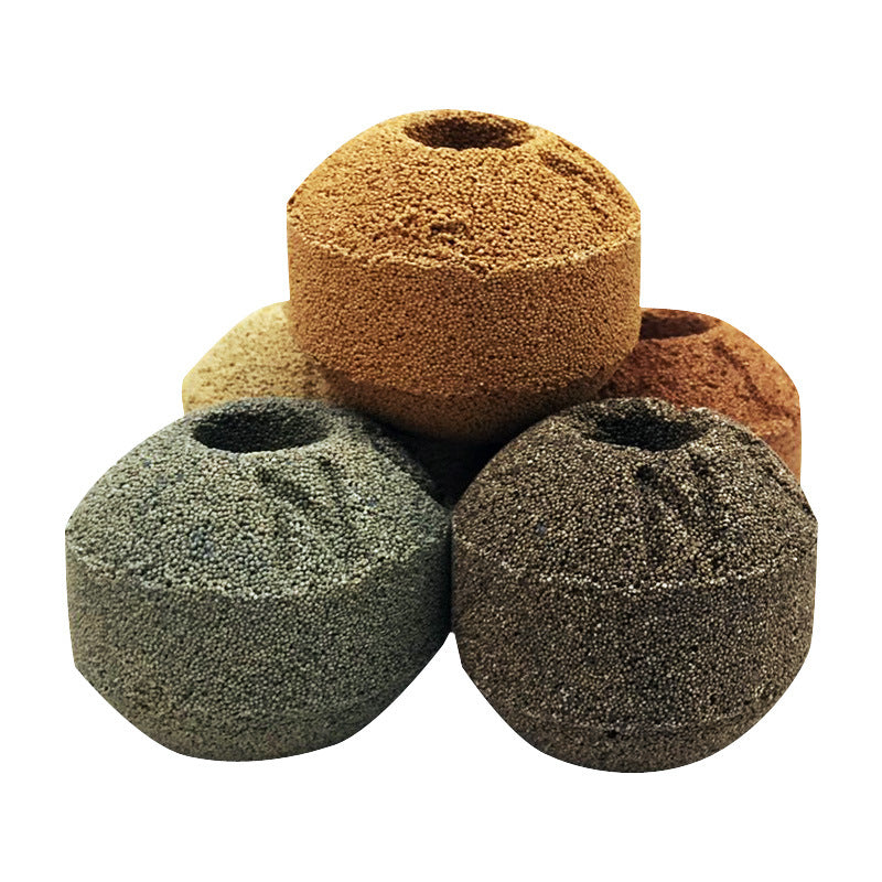 Mixed colour ceramic bio ball filter media for aquariums, view 1