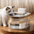 Wireless Pet Water Fountain with 4000mAh Battery, 60 Days Use and Stainless Steel Option