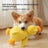 Plush duck dog toy with squeaker - photo 1
