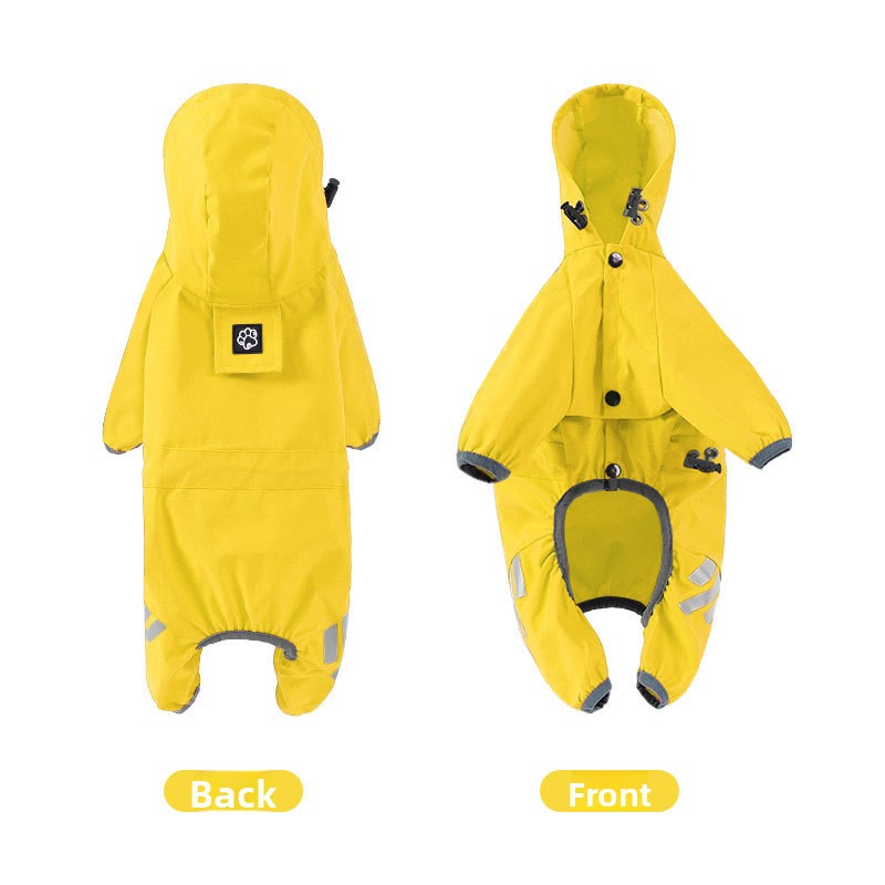 Hooded four leg dog raincoat, available in 19 styles, sizes Small to 2XL, image 31