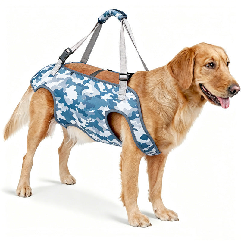 Reflective dog harness with lift handle for older dogs, view 38