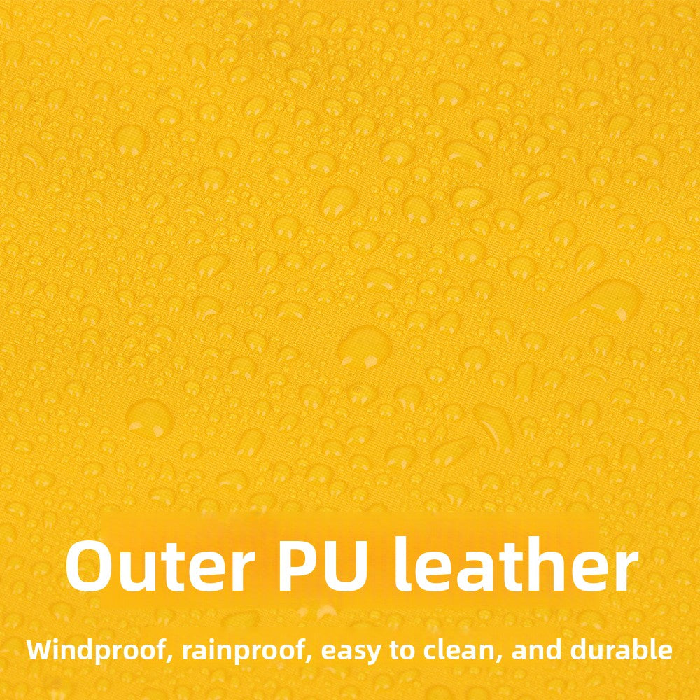 Hooded reflective waterproof dog raincoat, available in 7 colours, sizes Small to 5XL, image 3