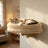 Wall-mounted pine wood cat house with jumping platform, photo 2