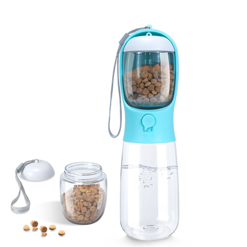 Portable Dual Function Pet Water and Food Cup with Detachable Design for Outdoor Trips