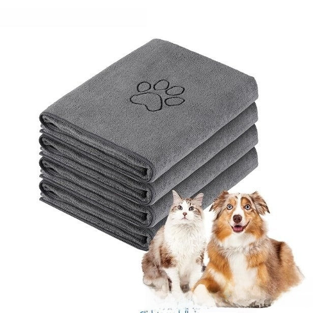Quick-Drying Microfibre Bath Towel for Dogs and Cats