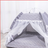 Pink enclosed cat tent bed with soft lining, view 26