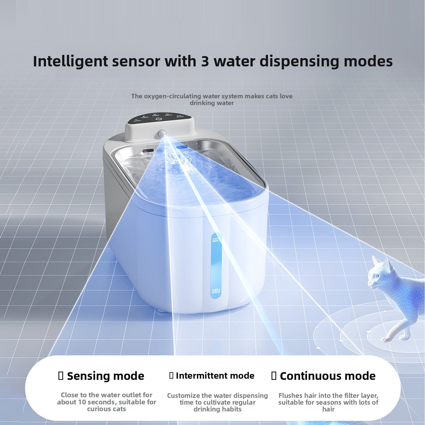 Automatic Pet Water Dispenser with Filtration