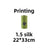 Scented paw print pet waste bag rolls, product detail photo