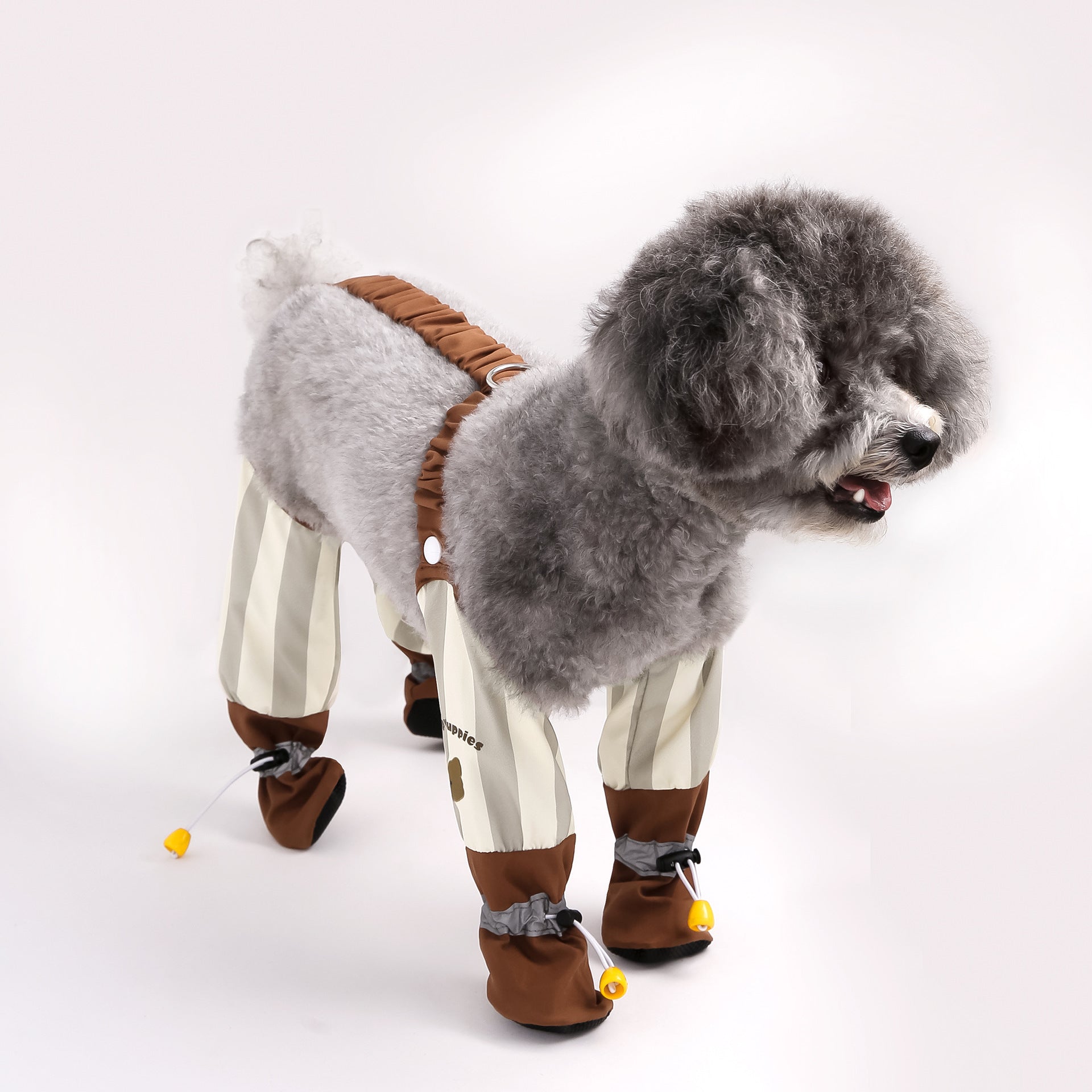 Four leg dog trousers with booties, available in 7 styles, image 1