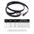 PU leather dog lead, 3 sizes available from Pet Royale UK