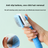Self-Cleaning Fine-Tooth Dematting Comb for Dogs and Cats