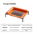 Elevated Mesh Pet Bed, Breathable Raised Cot for Dogs and Cats