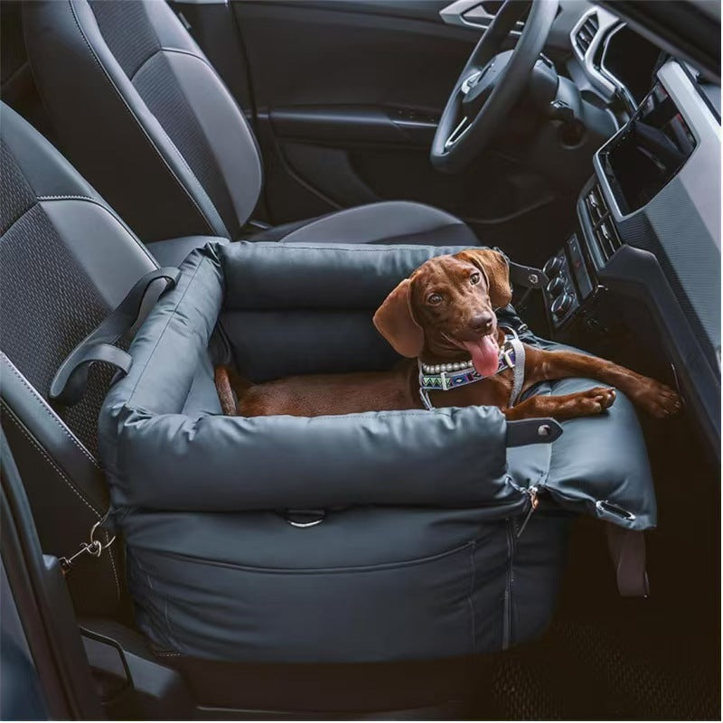 Dog Leather Portable Bag