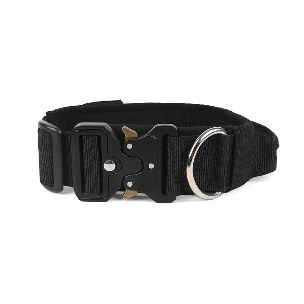 Tactical dog collar with control handle, main product photo
