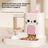 Pet water dispenser bowl in grey - view 3