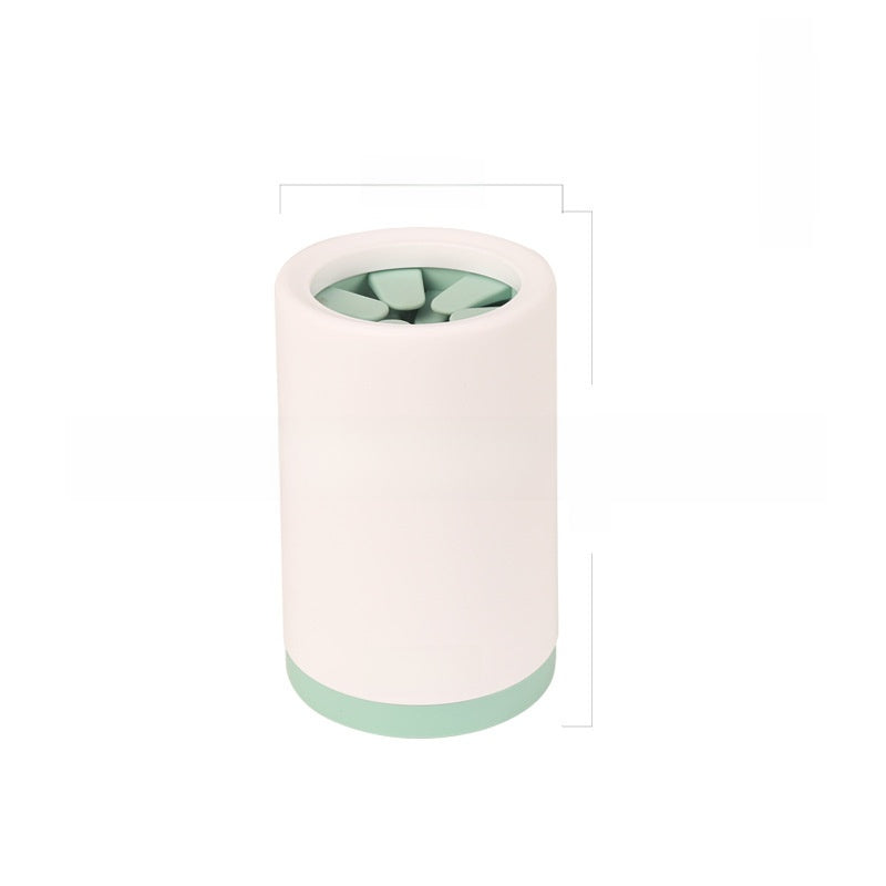 Dog and Cat Paw Washing Cup in Soft Rubber, No Wiping Needed