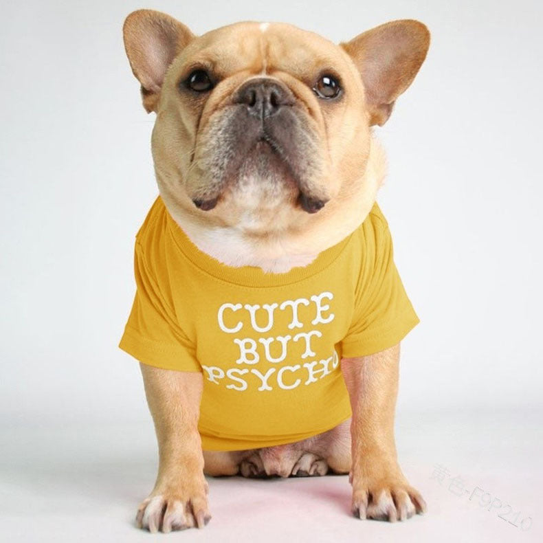 Round neck printed t shirt for small dogs and cats, image 49