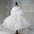 Layered satin and organza tutu dresses in six colours