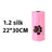 Scented paw print pet waste bag rolls, close-up detail view