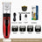 Cordless Pet Hair Trimmer, 6500 RPM with Comb and Scissor Options