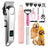 Cordless Electric Pet Clipper with Titanium Alloy Blades