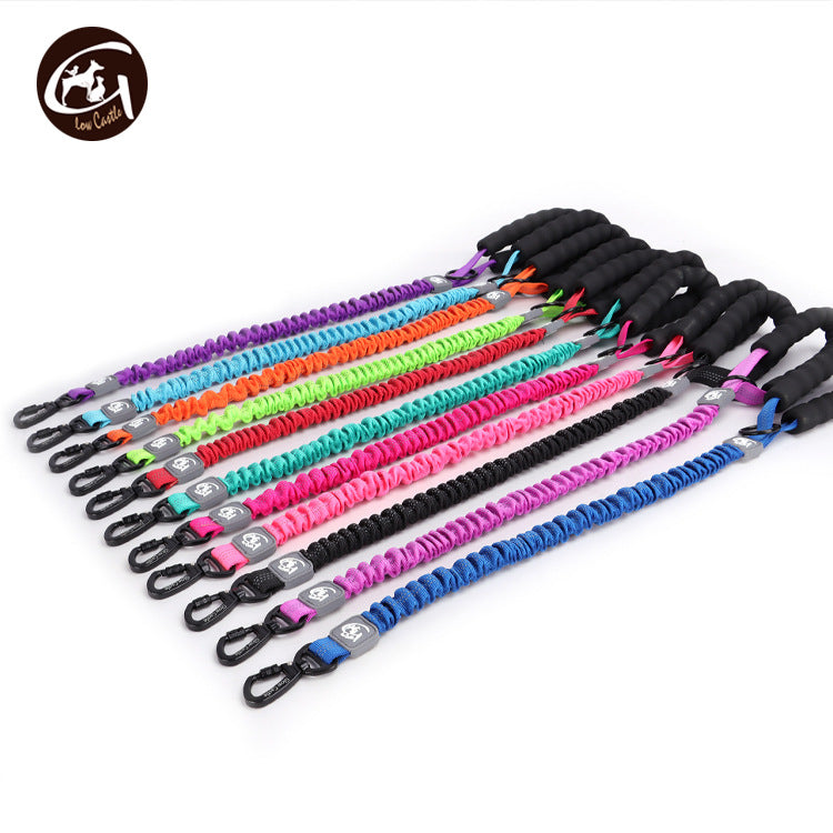 Elastic bungee dog lead with zinc alloy hook, product image 5