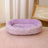Pink floral soft pet bed for small dogs and cats, photo 16