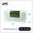 Extra large rabbit litter box with hay rack, product overview photo