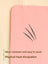 Pink ceramic heat relief pad for small pets