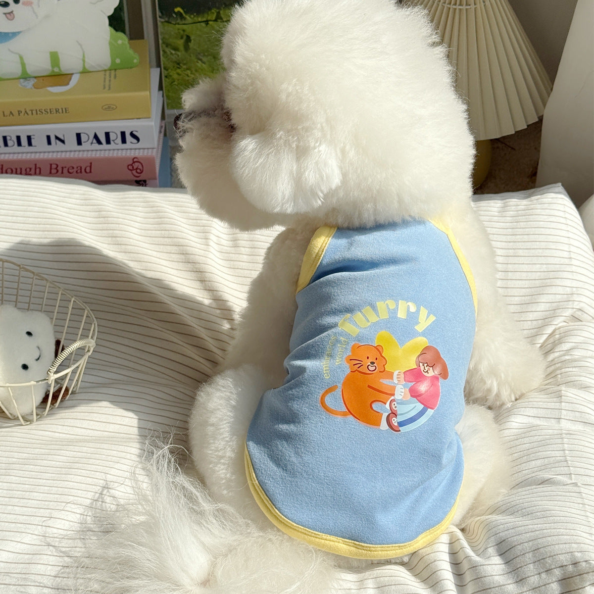 Strap top and princess dress for small pets for dogs and cats, image 11