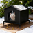 Warm outdoor pet tent with cushion, product detail photo