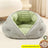 Round raised edge dog bed, detail photo 14