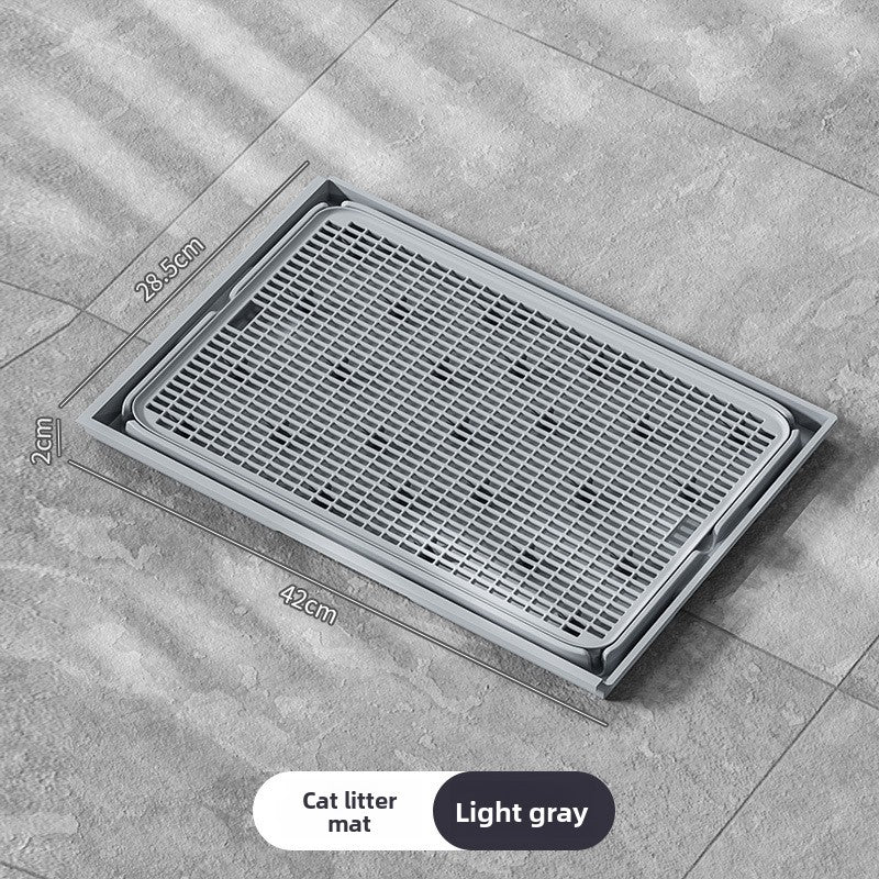 Extra Large Stainless Steel Cat Litter Box with Anti-Splash Cover