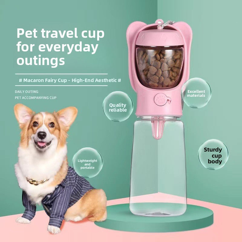Spare 100g Food Cup for Portable 2-in-1 Pet Water Bottle and Food Container