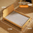 Solid Wood Raised Dog Bed, Elevated Kennel with Mat Option