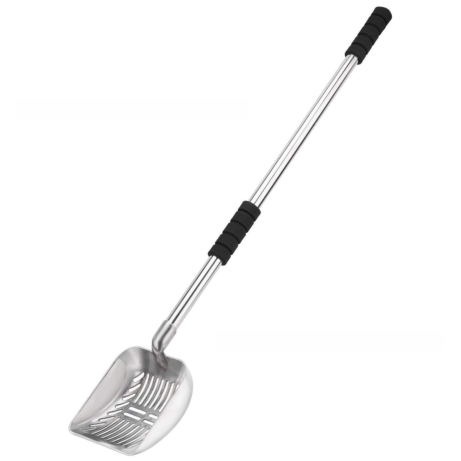 Extended Handle Aluminium Cat Litter Scoop with Large Head