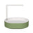 Circulating bird bath shower basin with perch stand for parrots, view 10