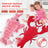 USB rechargeable jumping plush shrimp toy for cats and dogs, view 1