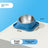 Anti-Spill Pet Food Bowl with Stainless Steel Insert