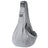 Foldable grey pet shoulder carrier bag with a small dog inside, view 6