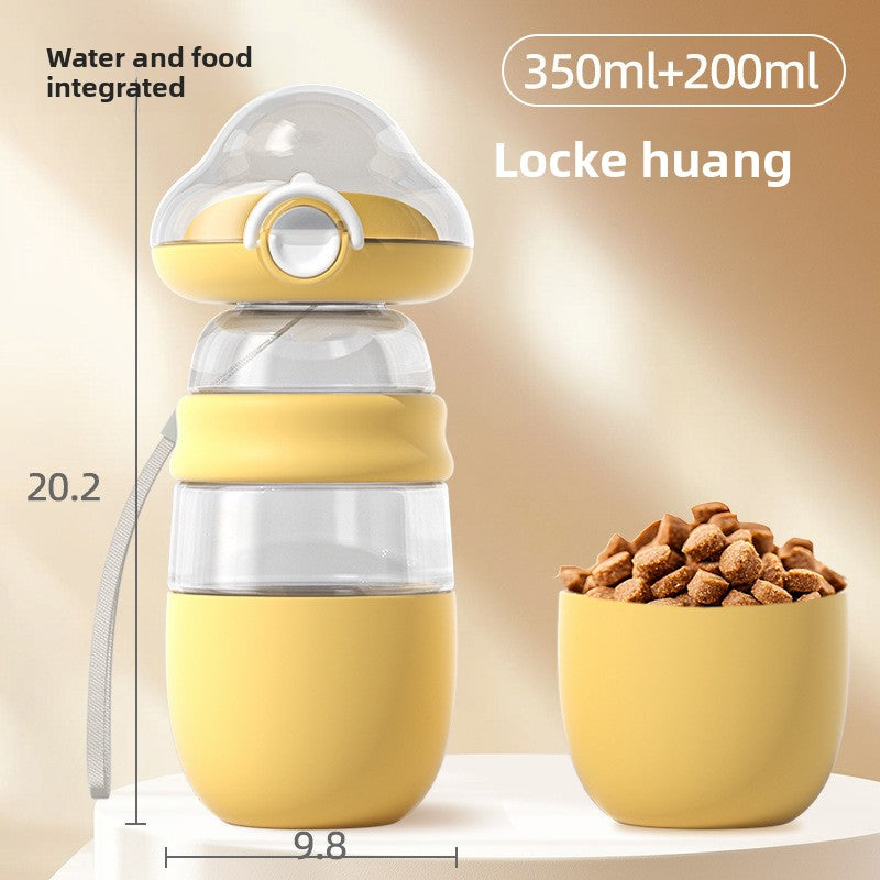 Dog outdoor water cup