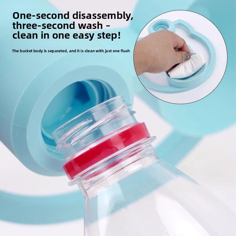 Portable Automatic Pet Water Dispenser Bottle, Leak-Proof, No Power Needed