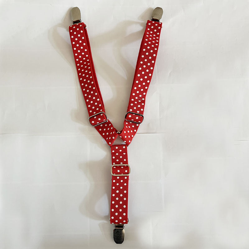 Adjustable elastic dog diaper suspender strap in plaid pattern, view 69