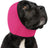 Soft knitted grey dog ear cover hood for noisy days, product image 13