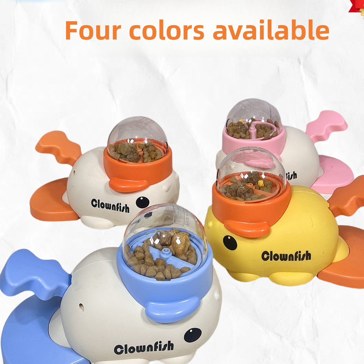 Clownfish Pet Food Dispenser Toy