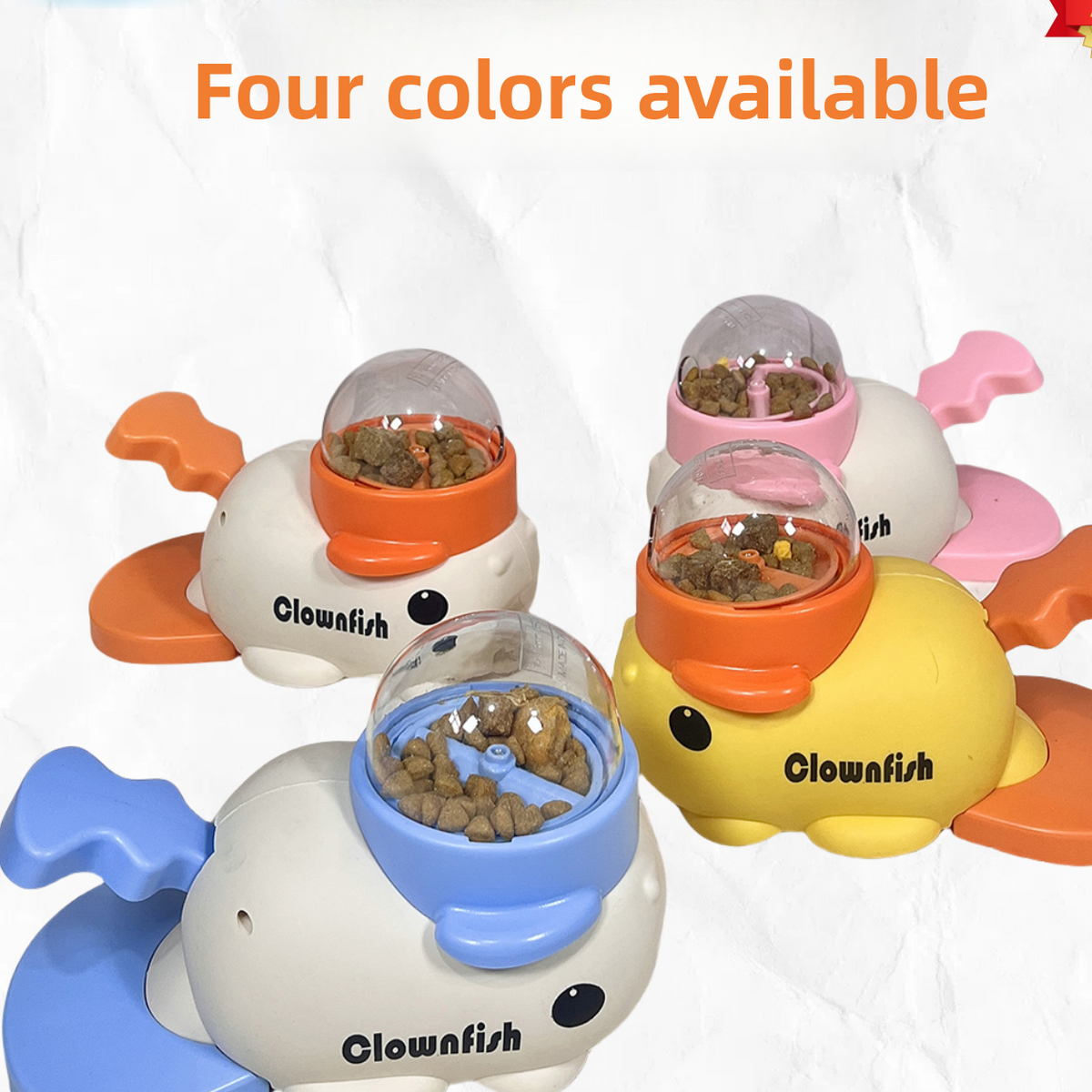 Clownfish Pet Food Dispenser Toy