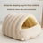 Warm enclosed pet nest and sleeping bag bed, photo 1 of 17