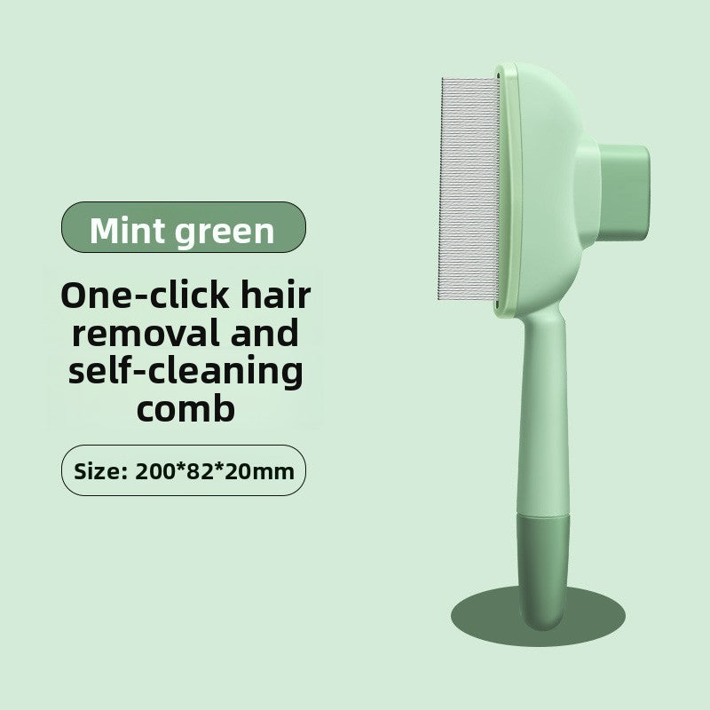 Handle Spray Brush with Massage, Anti-Static Mist Grooming Comb